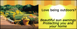 awnings for the home and garden